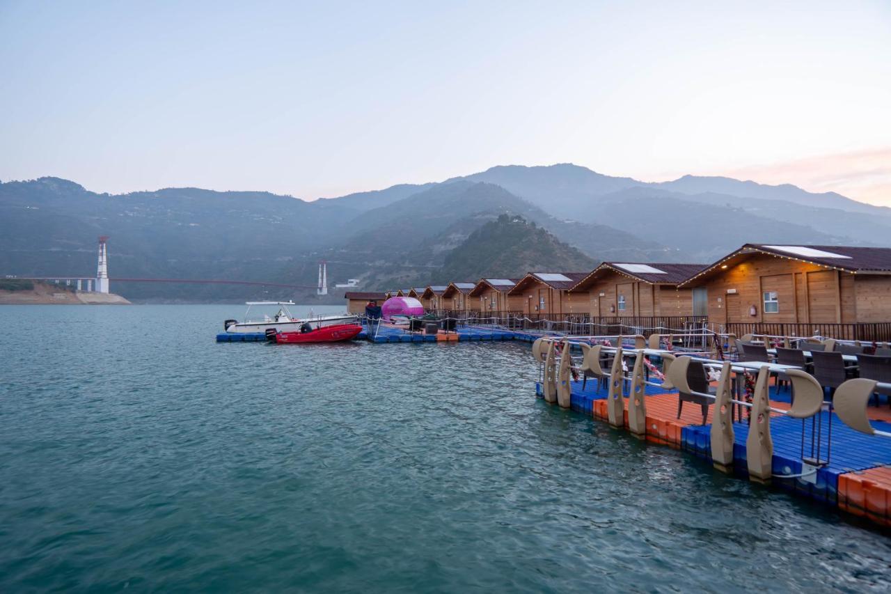 Le Roi Floating Huts & Eco Rooms Tehri New Tehri Eksteriør bilde